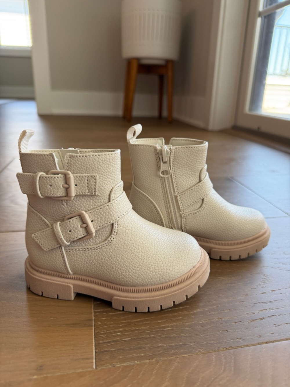 Cat & Jack Evie Buckle Toddler Boots